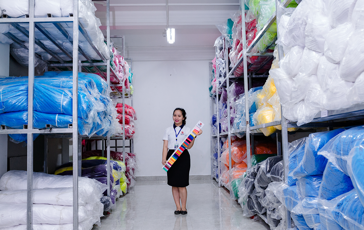 Kho vải lớn, mẫu mã đa dạng