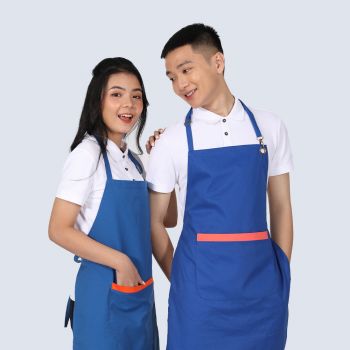 Combo Áo bếp tạp dề trắng phối c (1) (1) (1) (1) (1)